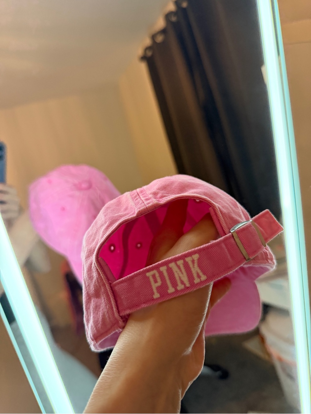 Vintage VS PINK Baseball Cap - Picture 3 of 5